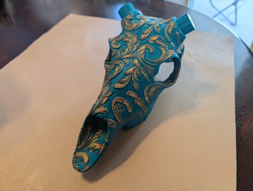 Whitetail Skull Art Style "Elegance" BAS